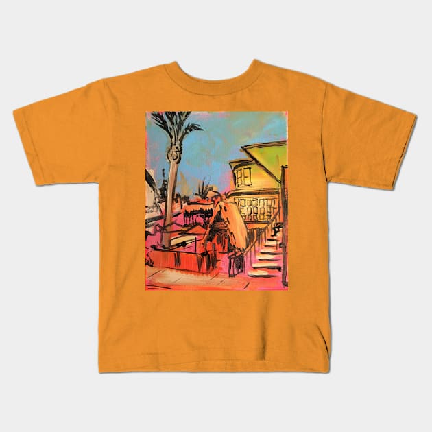 Ventiki Paradise by BODO Kids T-Shirt by BobbyDoran